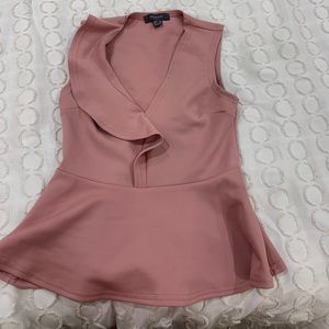 Peplum style top